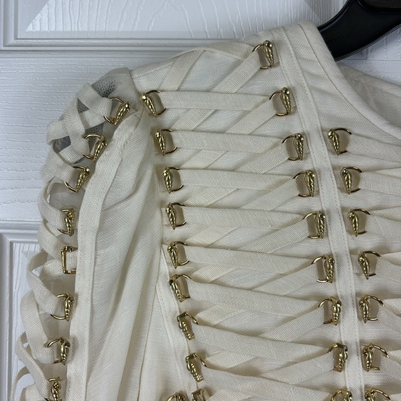 NWT Zimmerman coaster corset laced dress sz 6 - Picture 9 of 17